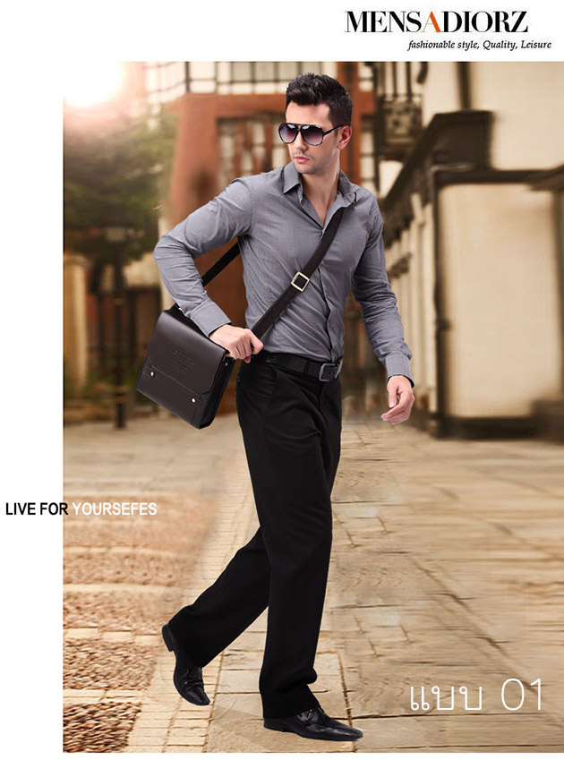 กระเป๋าสะพายข้างผู้ชาย ใส่แท็ปเล็ต tablet